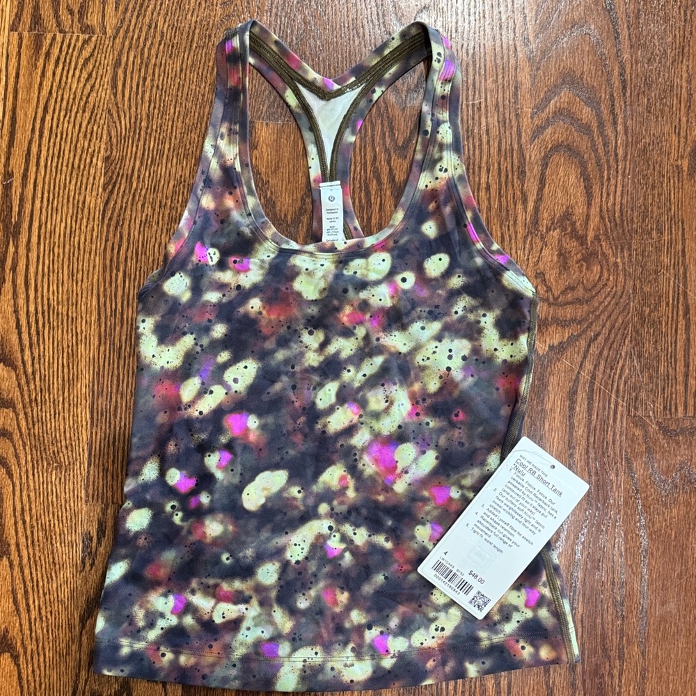 lululemon athletica Multicolor Racerback Tank Top